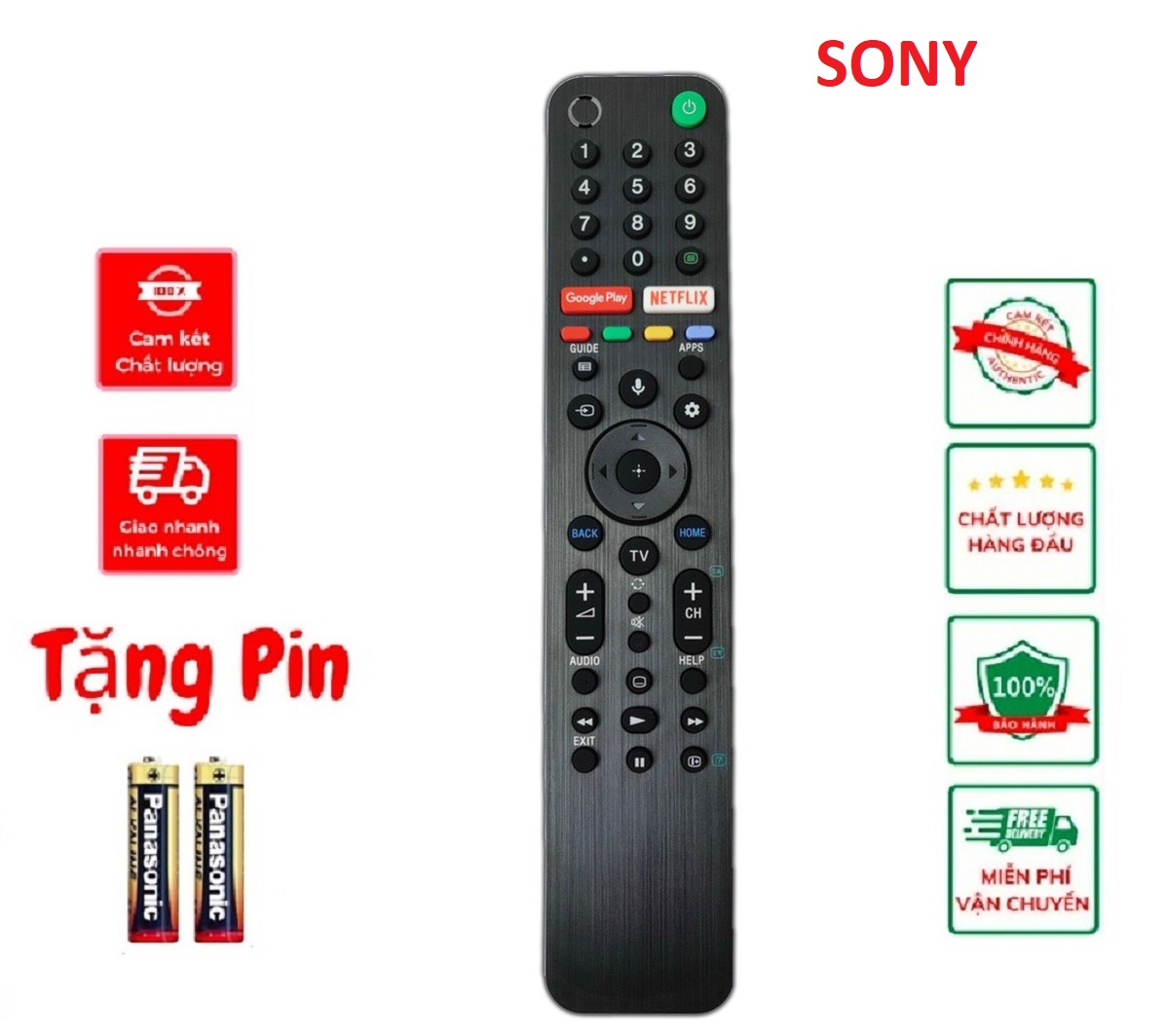 Điều khiển tivi sony giọng nóiremote điều khiển tivi sony RMF-TX500P
