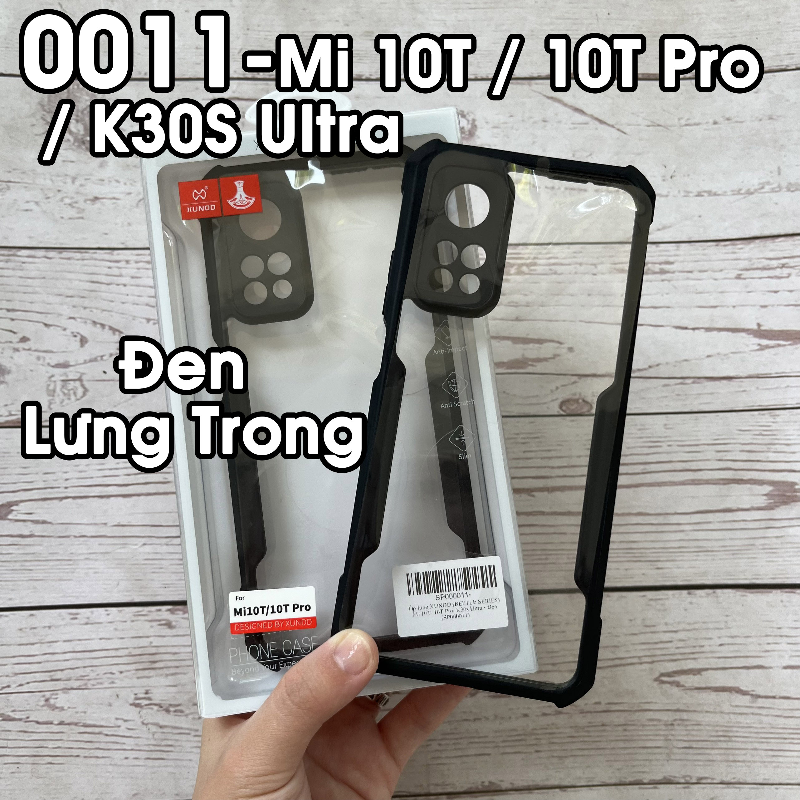 |HỎA TỐC HCM| Ốp lưng XUNDD Xiaomi Mi 10T / 10T Pro / K30S Ultra - Mặt lưng trong Viền TPU Chống sốc