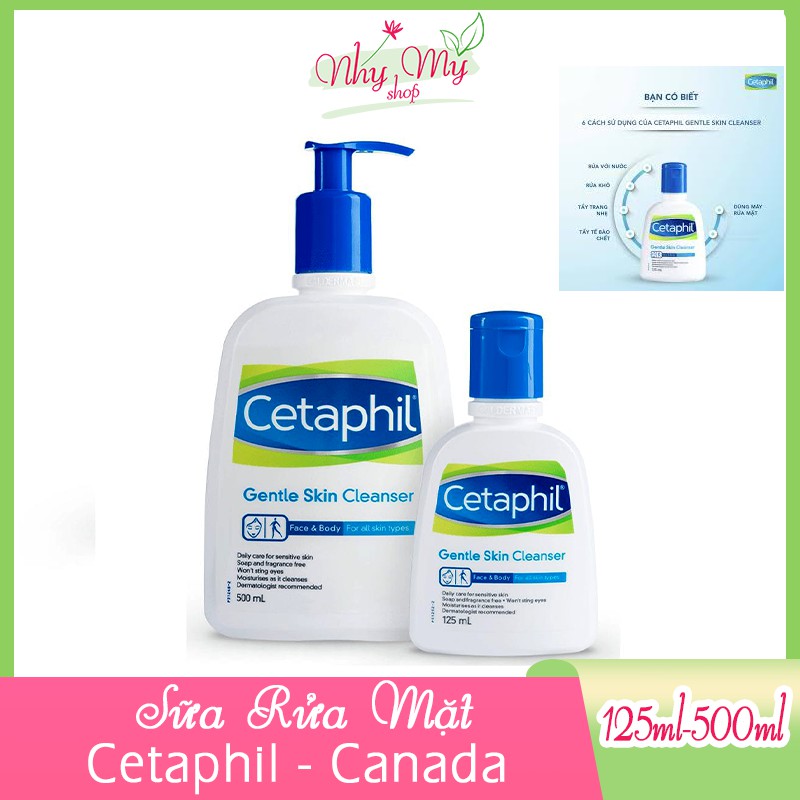 Sữa Rửa Mặt Cetaphil Canada 125Ml Sản Phẩm Tốt Với Chất Lượng Độ Bền Cao Và Được Cam Kết Sản Phẩm Y Như Hình