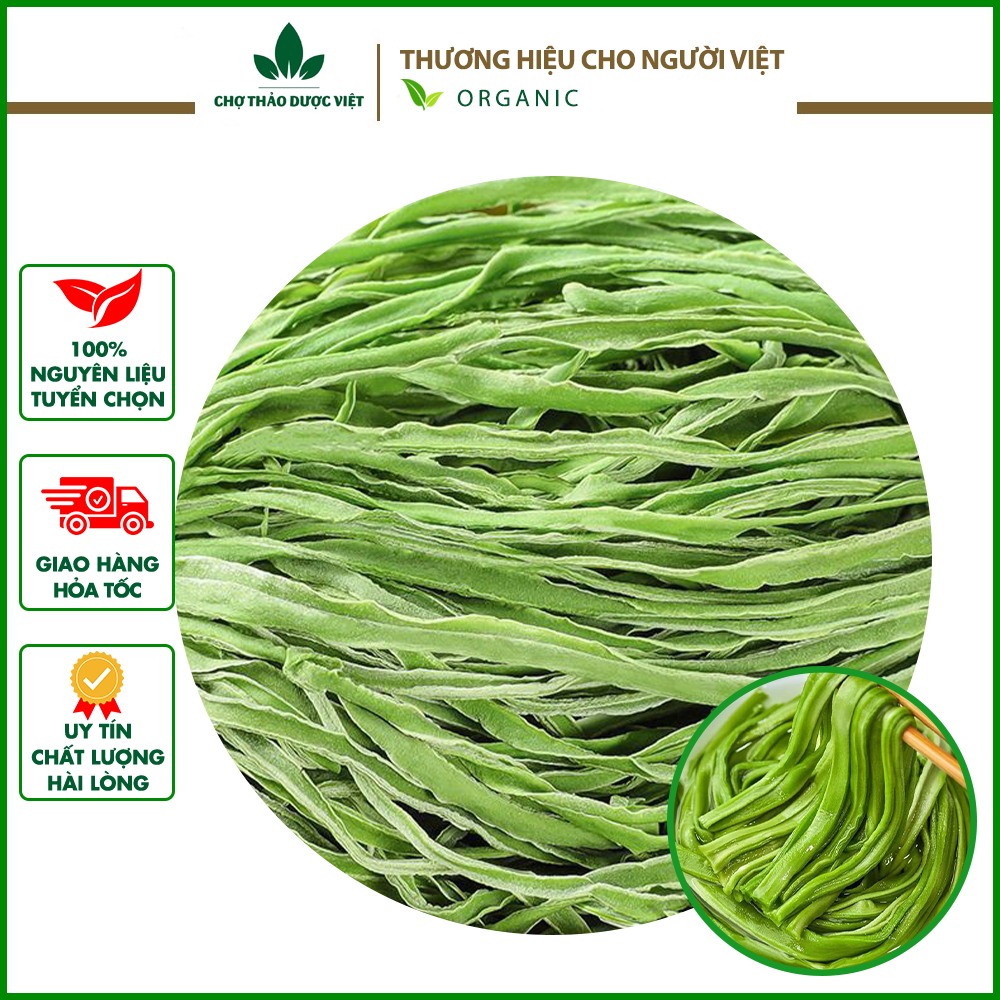 Rau tiến vua 1kg ( Rau cung đình sấy khô hàng loại 1 giòn ngon xanh mướt) - Chợ Thảo Dược Việt