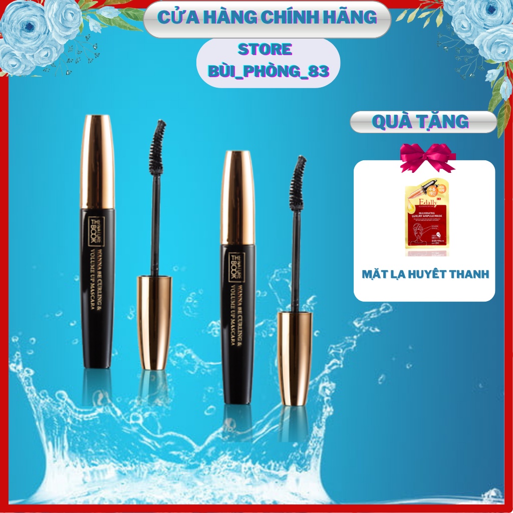 Mascara Chống Nướcchuốt Lông Mi Dài Cong Và Đều 50G The Nature Book