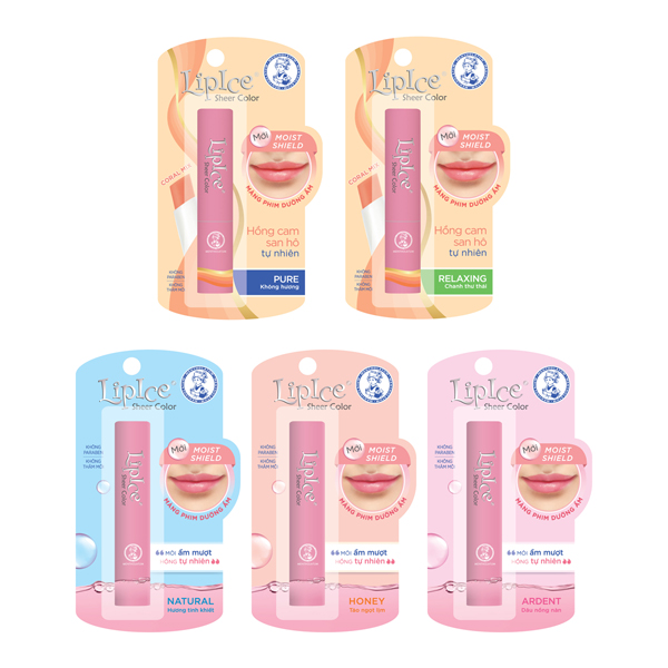 Son Dưỡng Lipice Sheer Color Có Màu 2.4 G Giúp Dưỡng Môi Căng Mọng Mềm Mịn Chống Nắng Bảo Vệ Môi