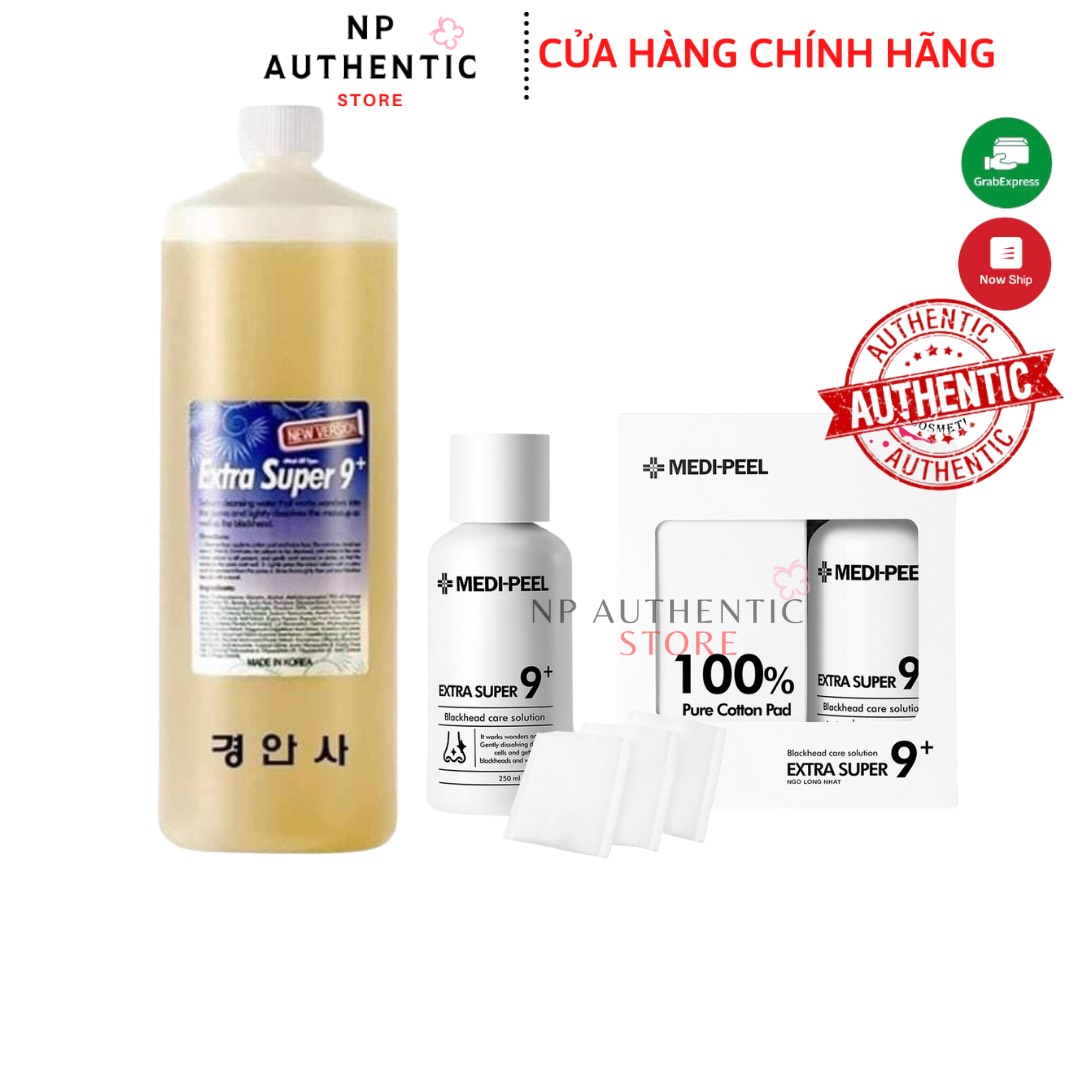 [Chính Hãng] Dung Dịch Ủ Mụn Đầu Đen Medi - Peel Extra Super 9 Hàn Quốc