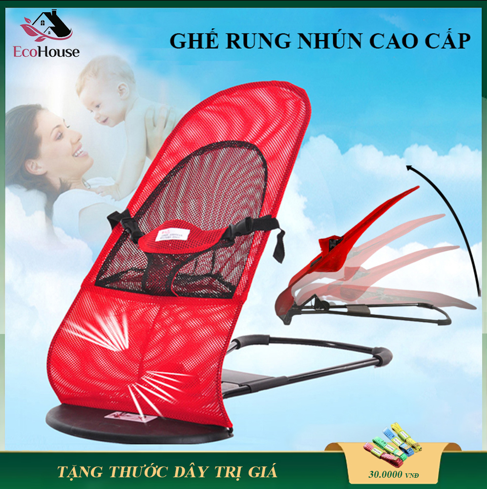 Ghế rung nhún cao cấp cho bé yêu khung thép chắc chắn bảo hành 6 tháng lỗi đổi mới trong 7 ngày đầu nhận hàng