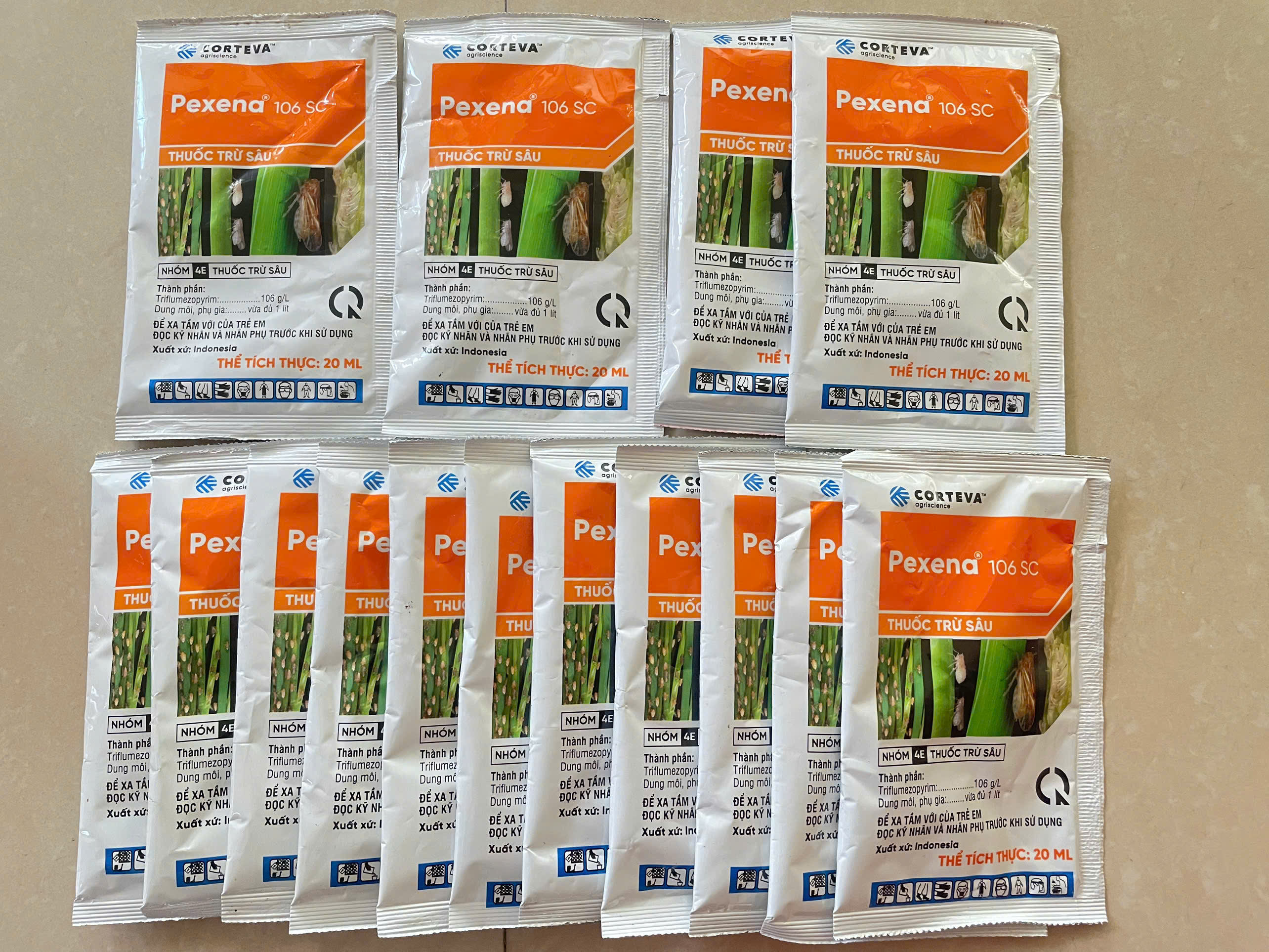 Pexena 106SC - 20ml/ gói - Corteva Agriscience - Thuốc trừ rầy nâu thế hệ mới hiệu quả cao