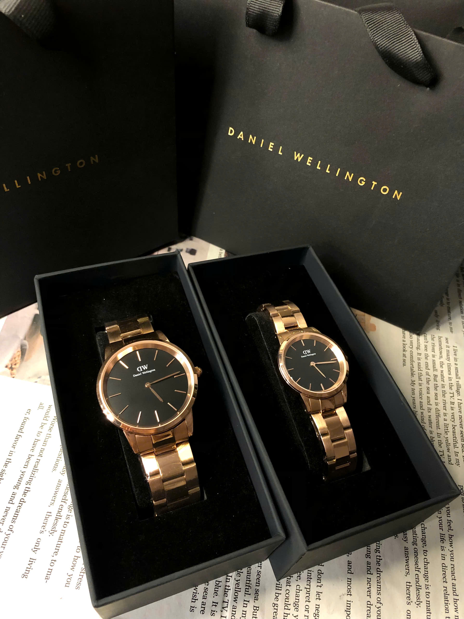 Đồng Hồ Nam Nữ DW-Đồng Hồ Đôi DanieI WeIIington Fullbox