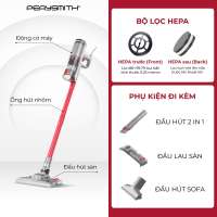 Máy Hút Bụi Có Dây PerySmith X10Pro Lực Hút Mạnh 21.000 Pa Công Suất 600W Gọn Nhẹ 1Kg