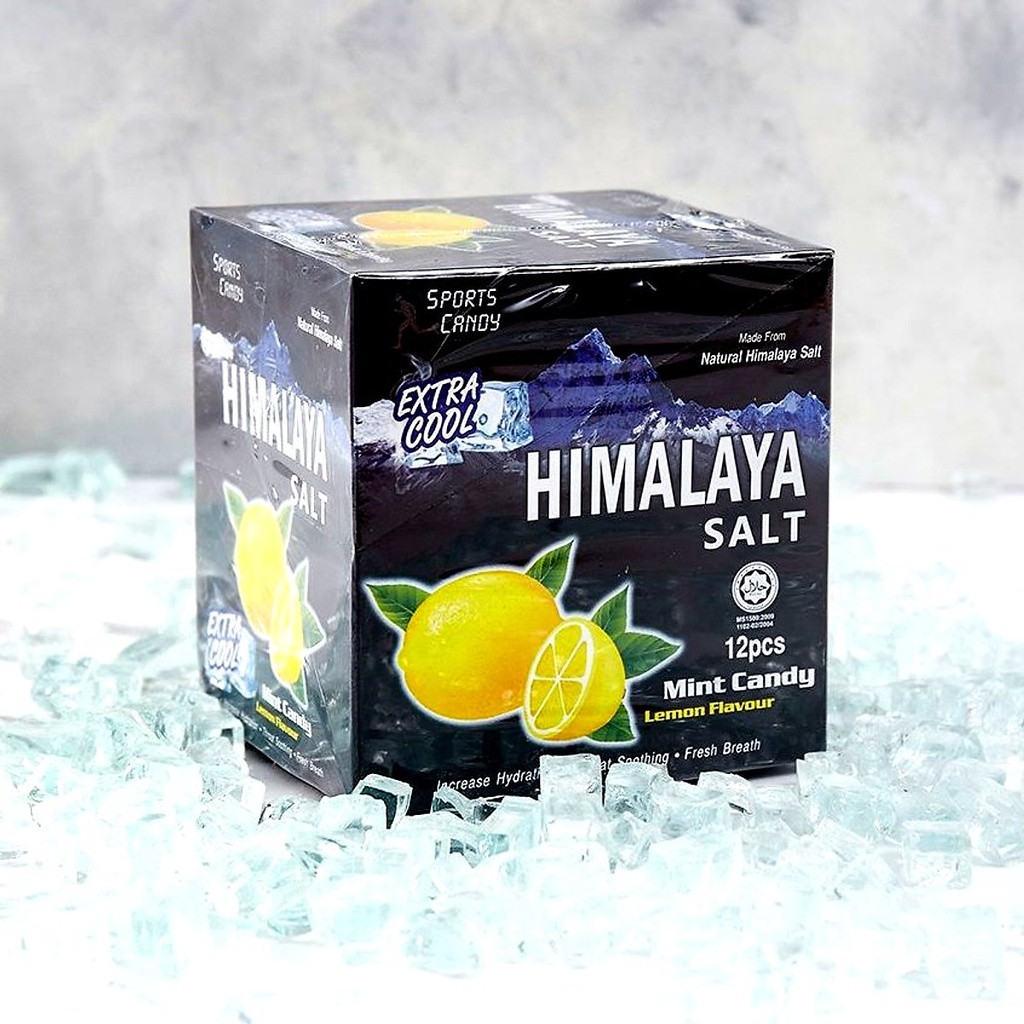 Kẹo Chanh Muối Himalaya Salt Mint Candy Lemon Flavour Nicko (H/12g/6v)