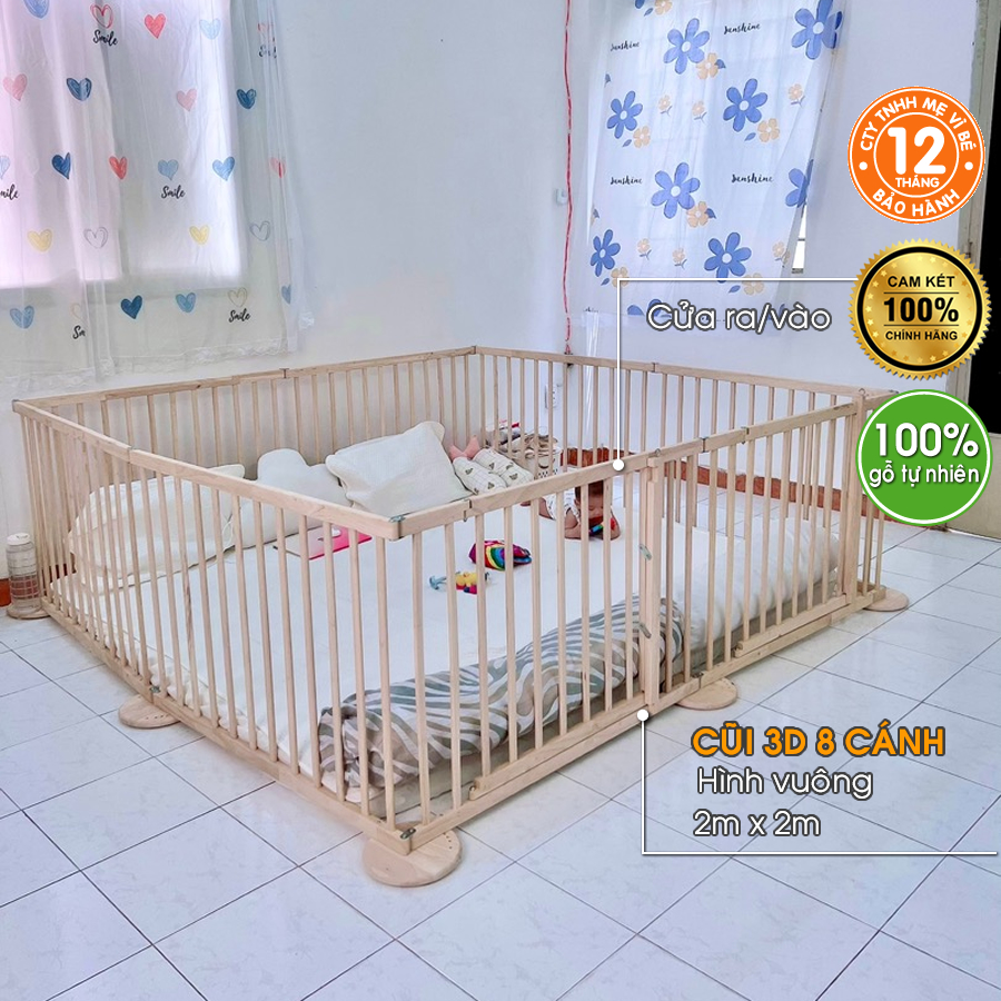 Quây gỗ 8 cánh cũi quây cho bé bằng gỗ quây cũi gỗ cho bé cũi gỗ cho bé quây gỗ cho bé cũi quây cho 
