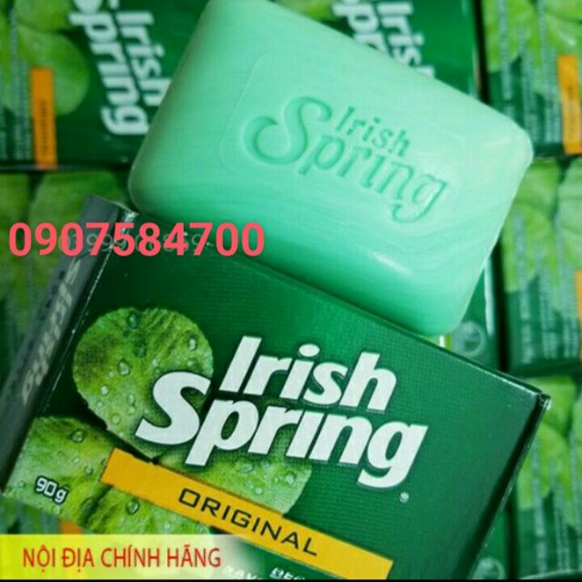 Xà Bông Cục Irish Spring Lốc 3 Cục *90Gr=270G