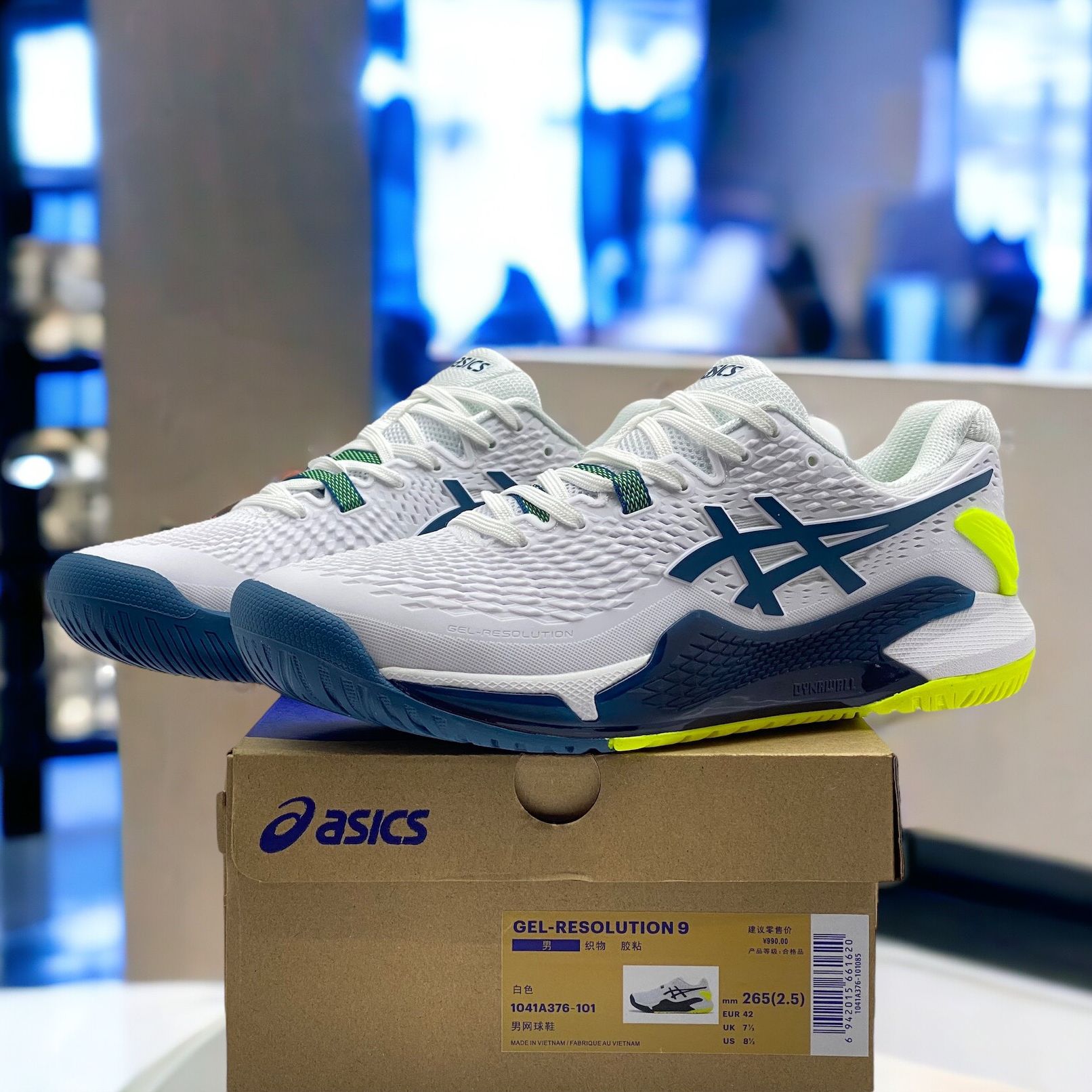 𝙎𝙄𝙀̂𝙐 𝙎𝘼𝙇𝙀 - Giày Tennis/Pickleball Nam Asics Gel-Resolution 9