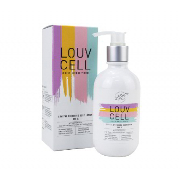 [Hcm]Kem Kích Trắng Da An Toàn Body Louv Cell Hàn Quốc 250Ml