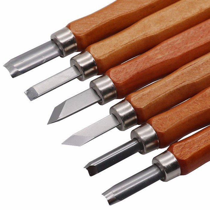 Bộ 12 dao khắc gỗ 022