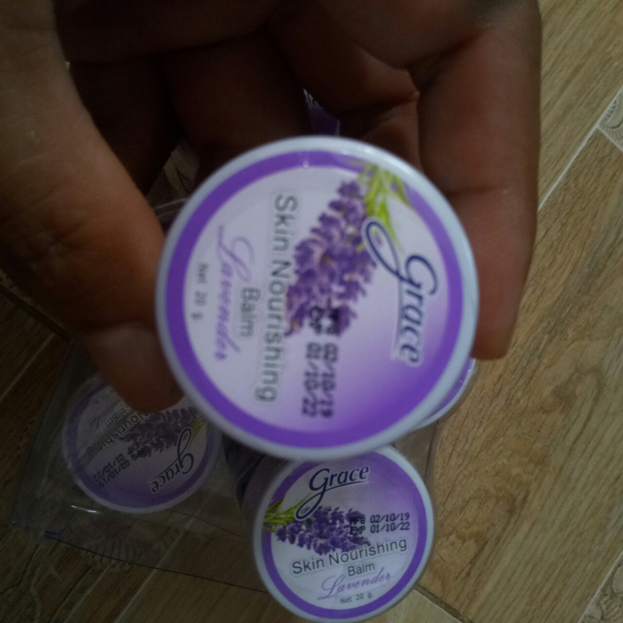 Dầu Cù Là Giúp Ngủ Ngon Grace Skin Nourising Balm Lavender