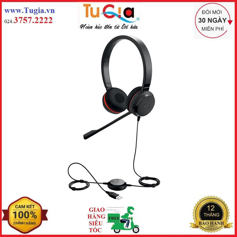 Tai nghe Jabra EVOLVE 30 II - Hàng chính hãng