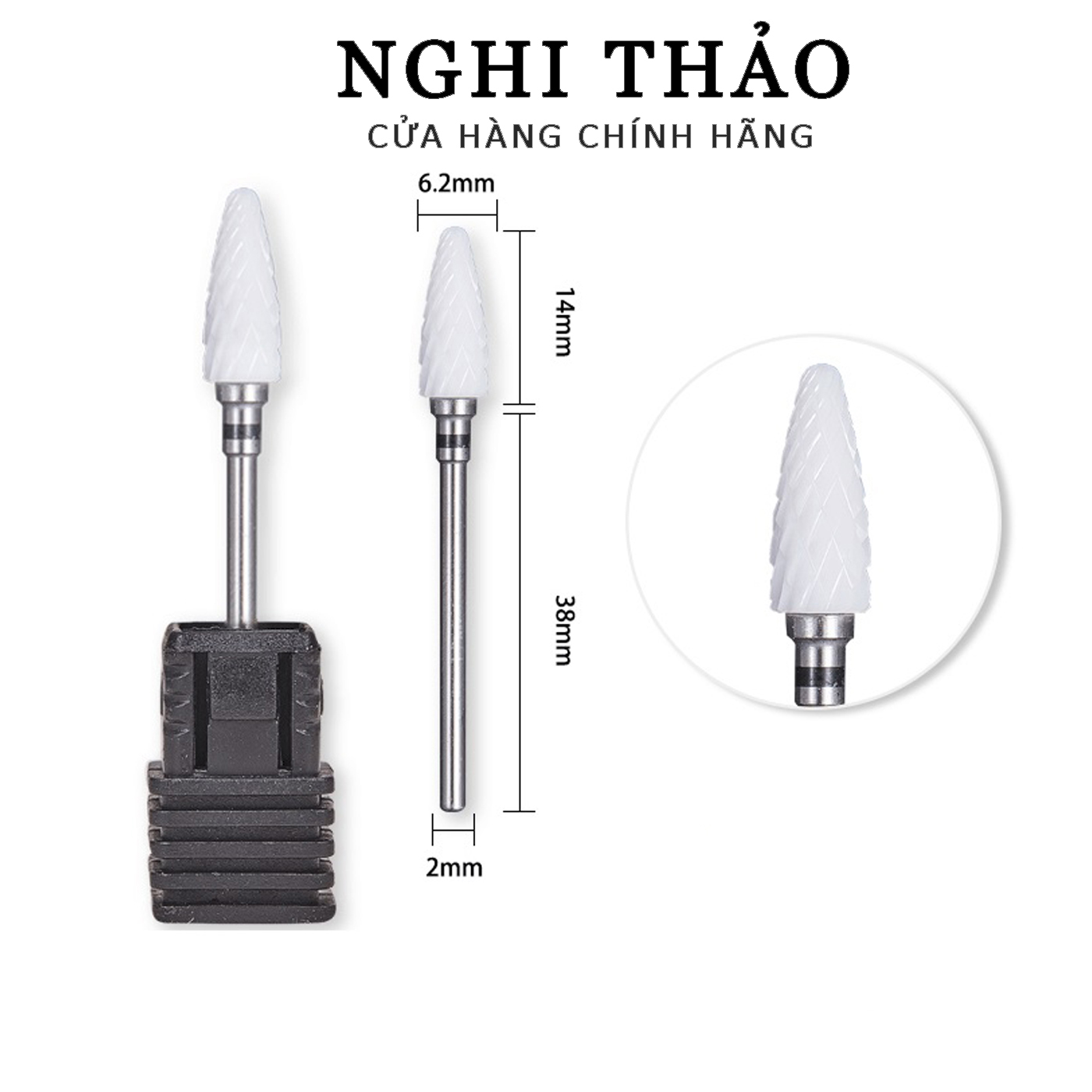 Đầu mài móng phá gel  phá bột