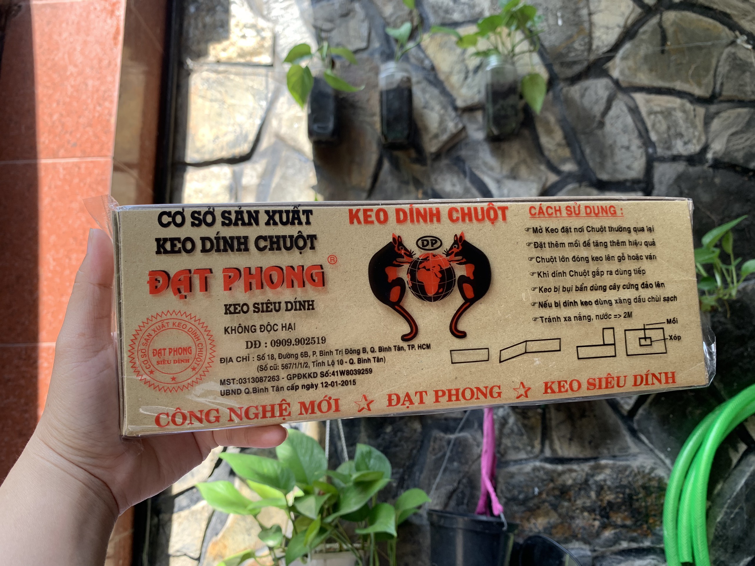 Keo Dính Chuột Siêu Dính ĐẠT PHONG CHÍNH HÃNG- Keo Diệt Chuột HÀNG VIỆT NAM - Keo Bẫy Chuột, Bắt Chuột Diệt Các Loại Côn Trùng- Kivo