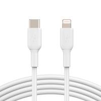 Cáp sạc nhanh USB-C to Lightning BOOST CHARGE Belkin 30W vỏ nhựa chứng chỉ MFi - Hàng chính hãng
