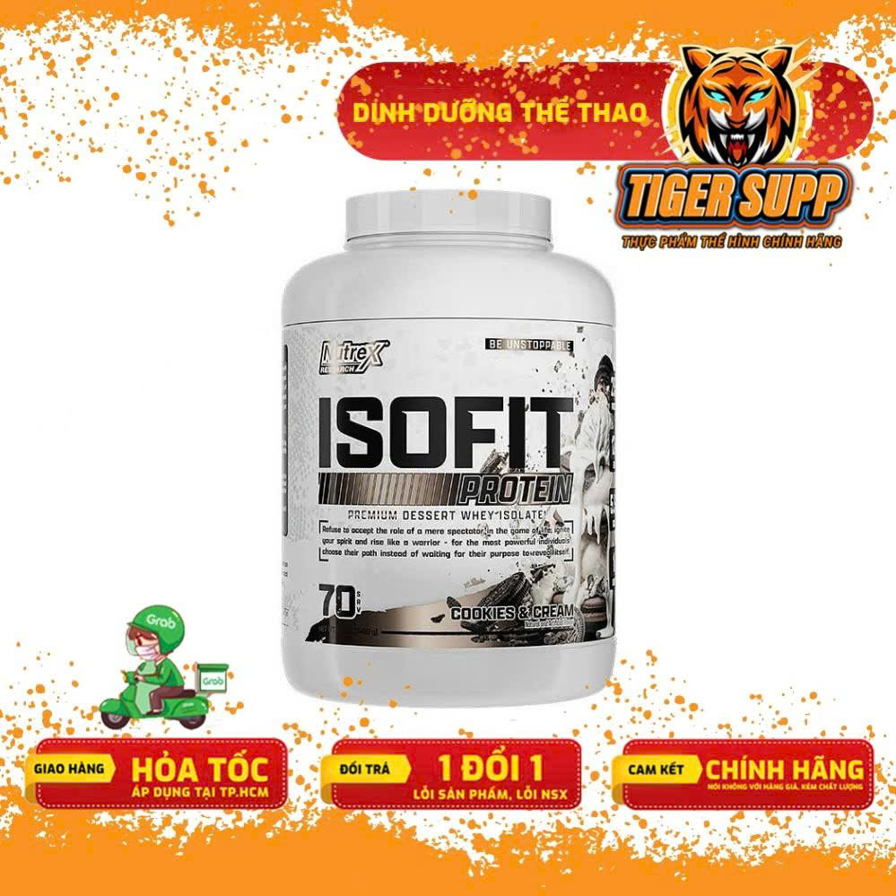 NUTREX ISOFIT WHEY - Sữa Whey Protein Isolate 100% Tăng Cơ Hiệu Quả