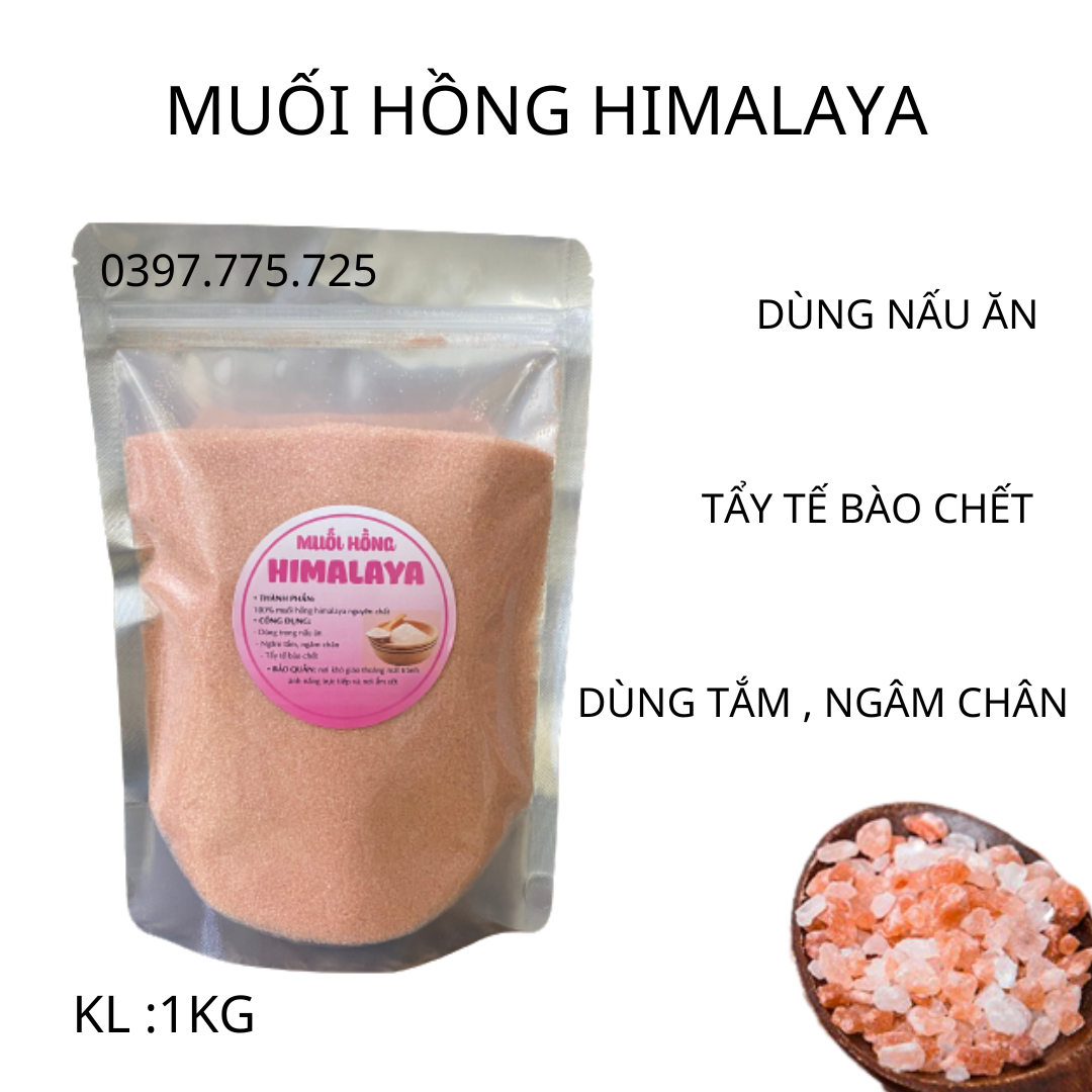 Muối hồng himalaya Organic