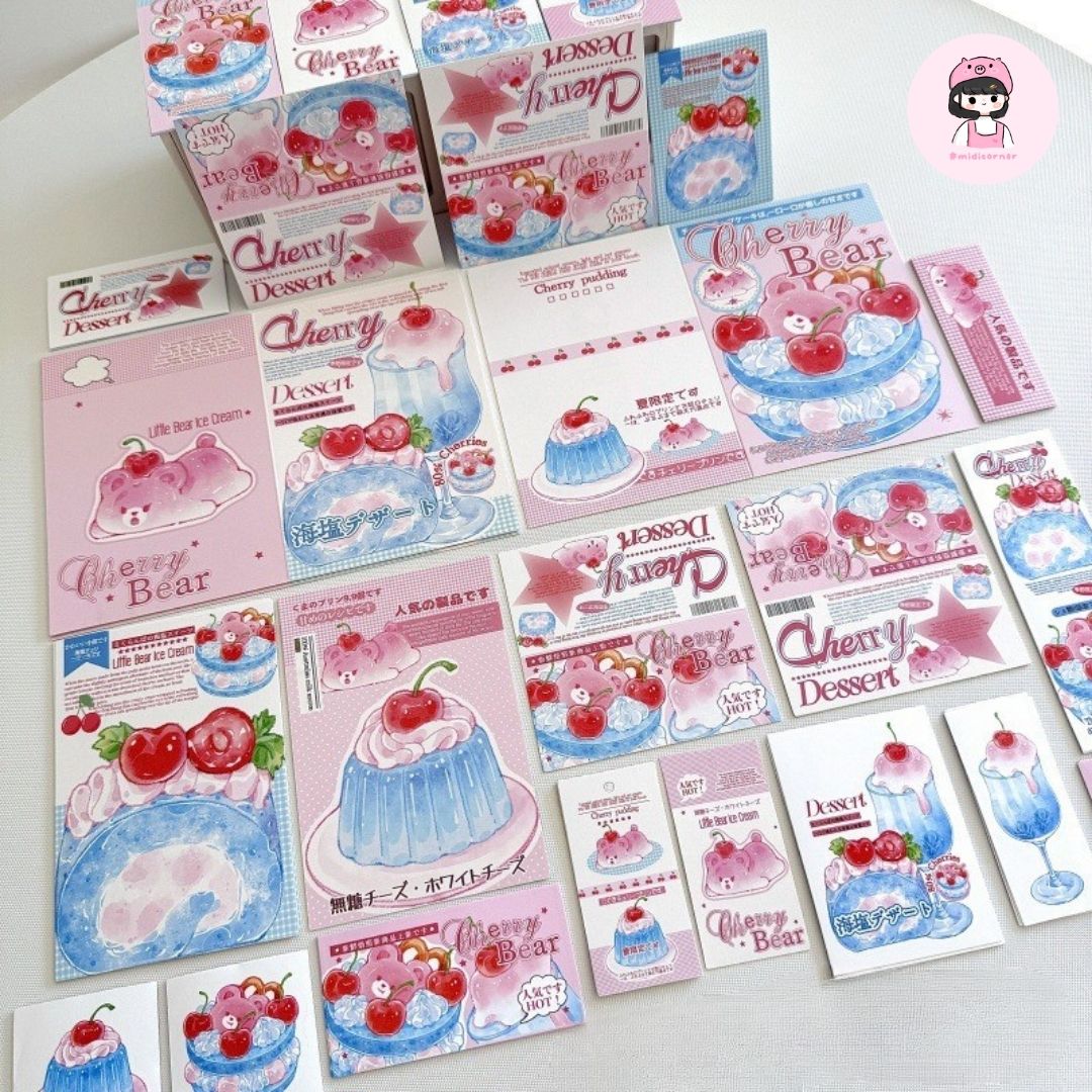 Set Đồ Gói Card Mix Qùa Tặng Ngẫu Nhiên Theo Chủ Đề Tiện Lợi Dễ Thương Midi Corner