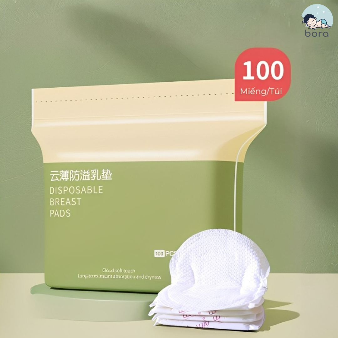 Miếng lót thấm sữa WAI siêu thấm chống tràn túi 100 miếng