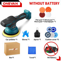 YOFIDRA 8 bánh răng không dây điện xe đánh bóng hiển thị kỹ thuật số tự động xe Sáp Đánh Bóng công cụ