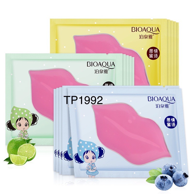 Mặt nạ môi Bioaqua FREESHIP dưỡng môi giảm thâm Mask môi cực tốt