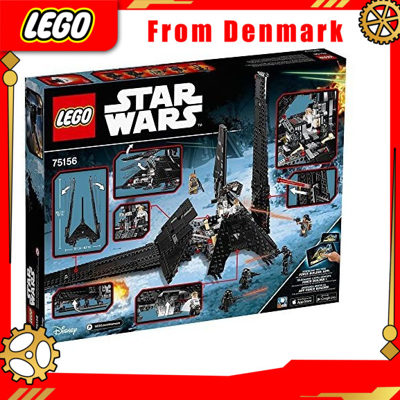 【From Denmark】LEGO Disney Star Wars Out of print Star Wars Krennics Imperial Shuttle 75156 Star Wars Toy Guaranteed GenuineFrom Denmark