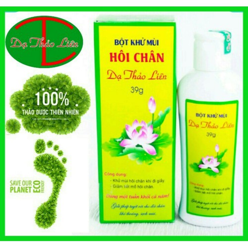 Bột Khử Mùi Hôi Chân Dạ Thảo Liên - Đem Đến Bàn Chân Khô Thoáng Thơm Tho - Giá 150000Đ