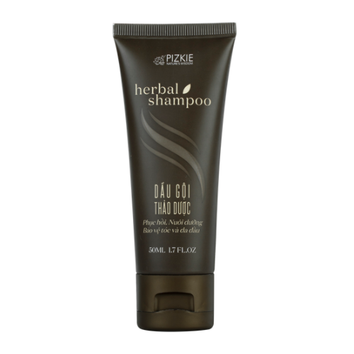 Dầu Gội Thảo Dược HERBAL SHAMPOO - Chăm Sóc Mái Tóc Suôn Mềm Bóng Mượt - Chính Hãng Pizkie - 500ml