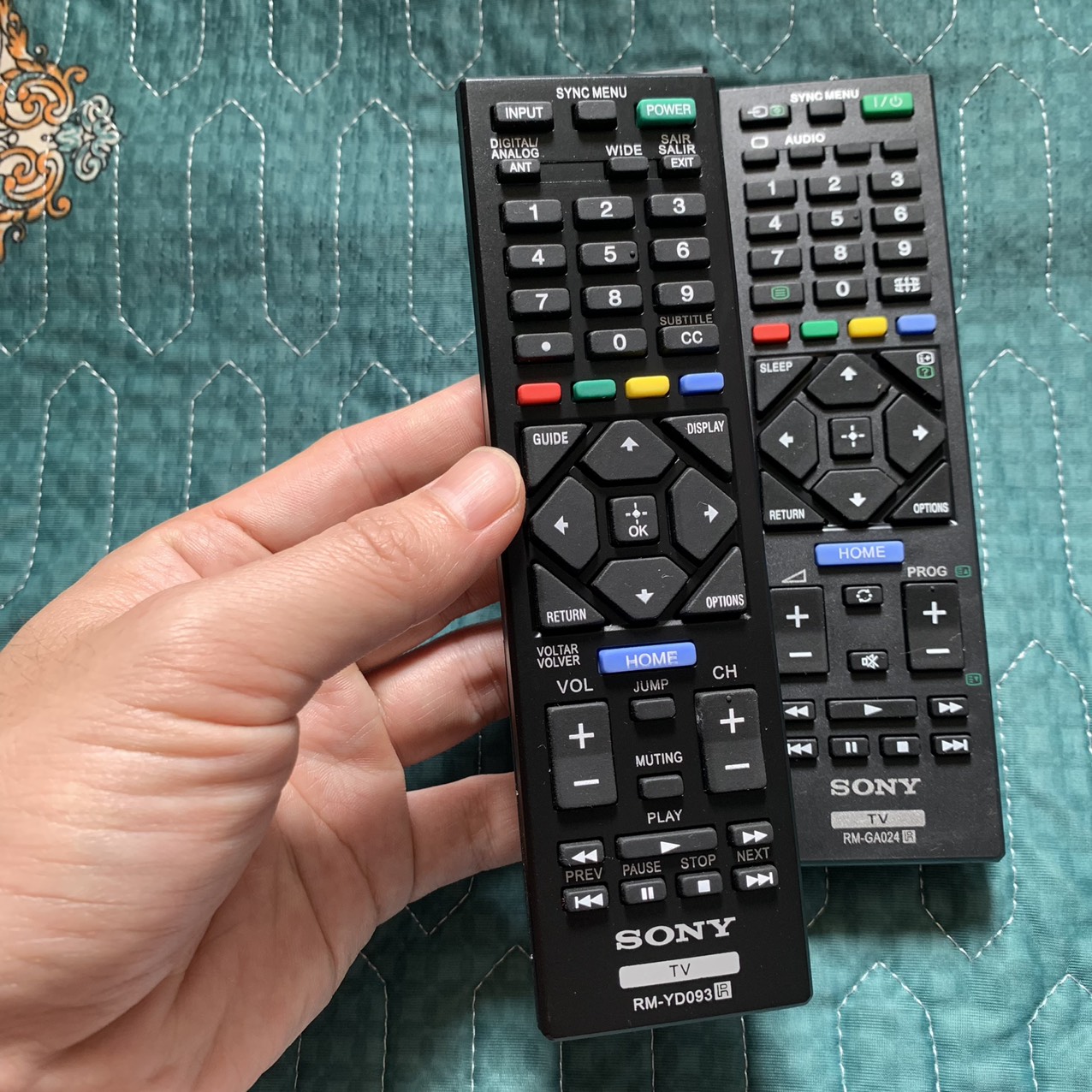 Điều khiển tivi Sony Smart chính hãng không giọng nói remote sony thường bấm mót của tivi so ny RM-Y