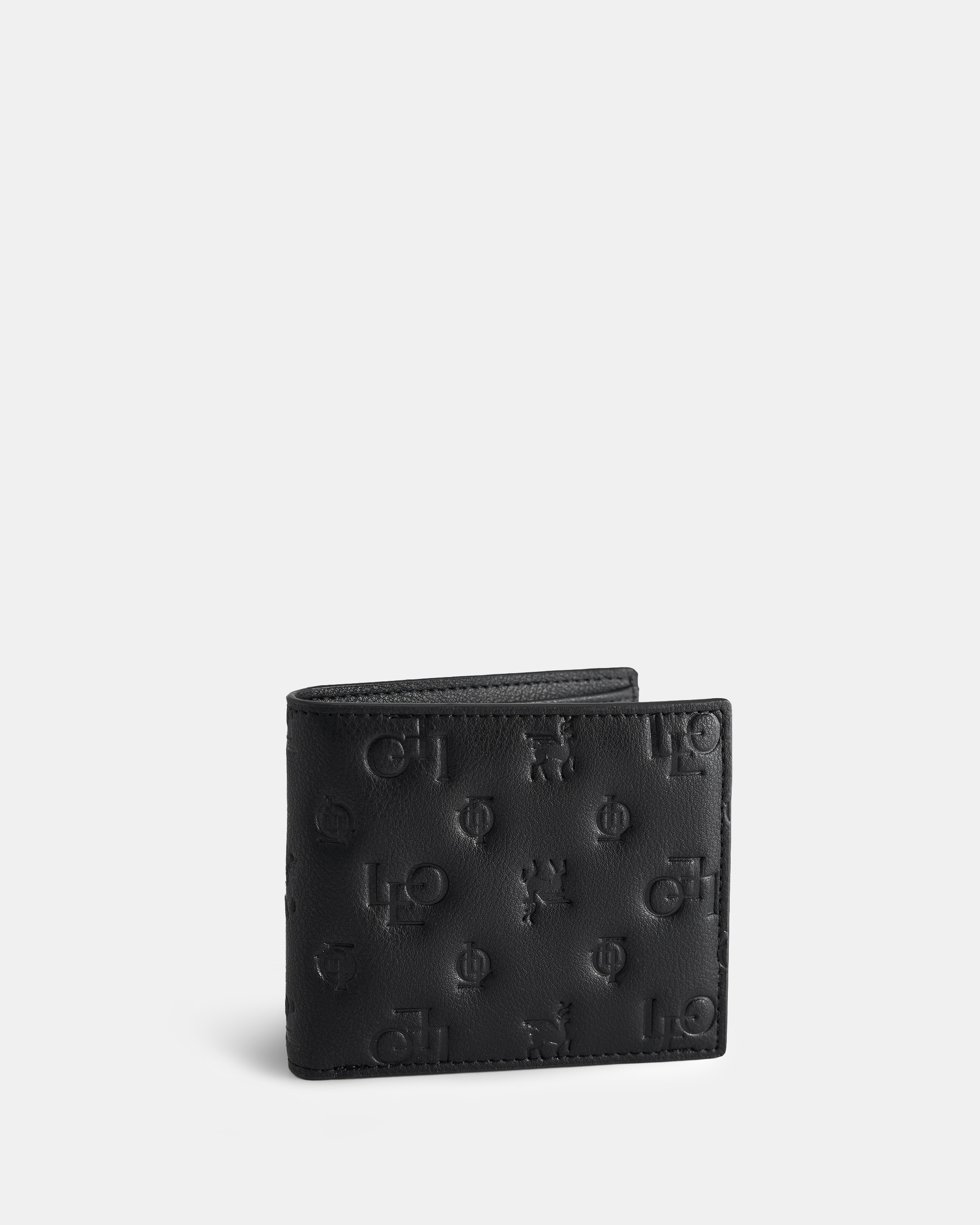 Ví Da Nam Cao Cấp Leonardo Carlos Hiệu Ứng Monogram