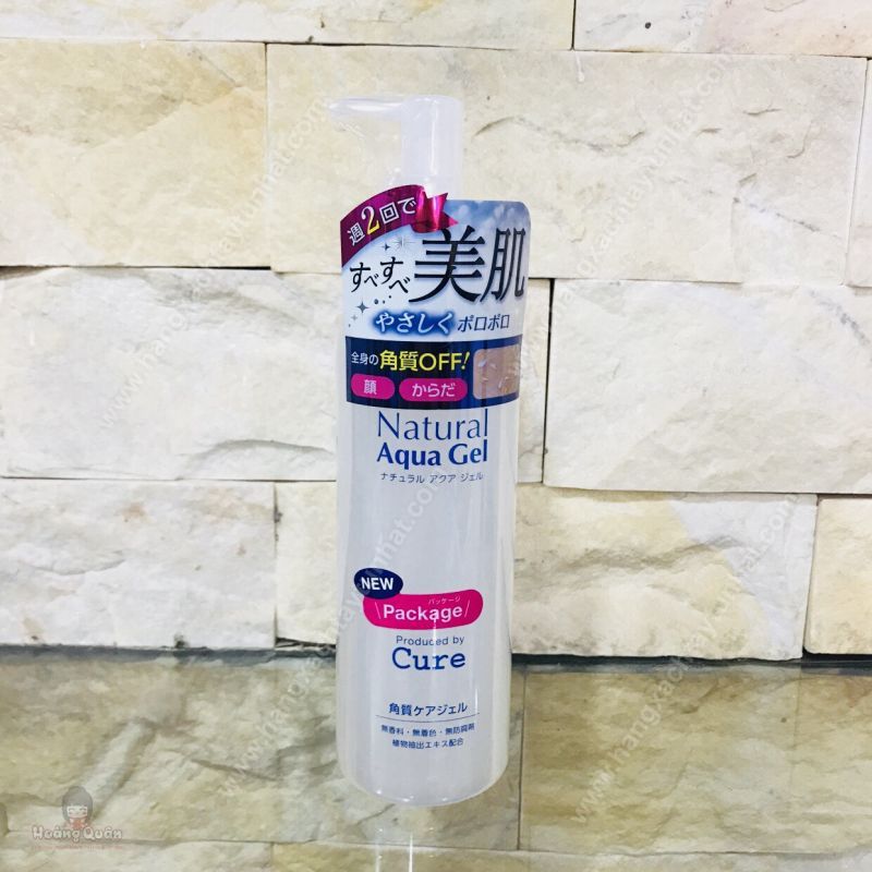 ( Sale) Tẩy Da Chết Cure Natural Aqua Gel Chính Hãng 250Ml