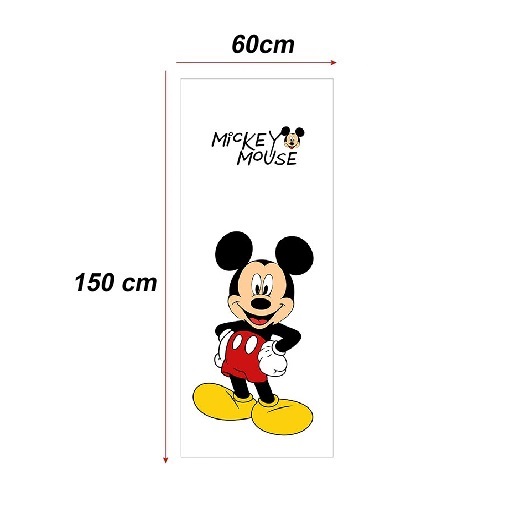 Decal Dán Tủ Lạnh MICKEY Trắng MICKEY MOUSE - THUTHAODECOR