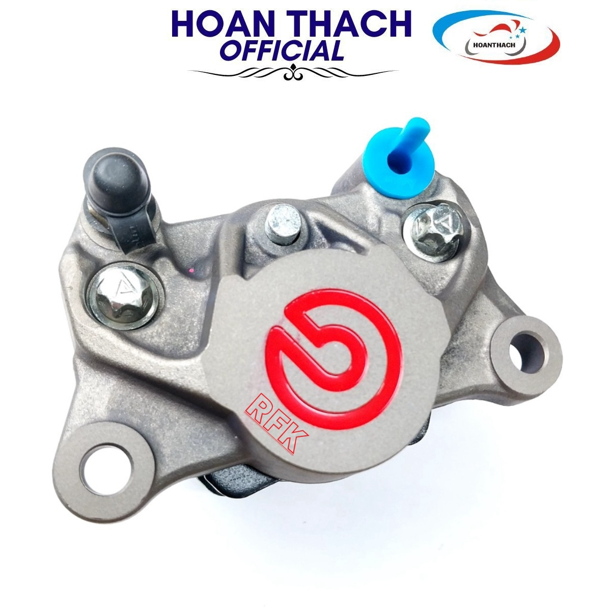 Heo dầu thắng Adelin 2 Pis Mod Logo Brembo Đỏ HOANTHACH SP019434