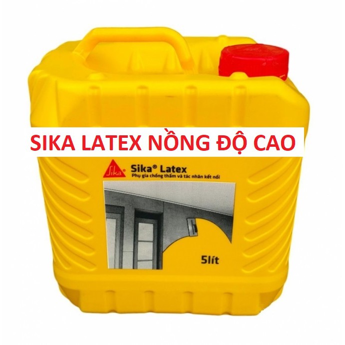 Sika Latex Nồng độ cao và Đậm đặc hơn - Tăng độ dẻo cho hồ vữa và tác nhân kết nối chống thấm