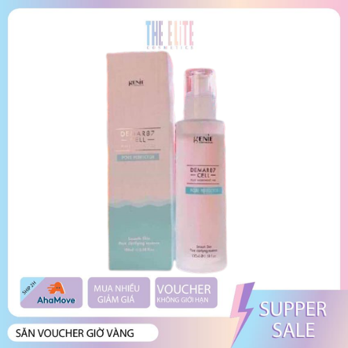 [HCM]Nước thần se khít lỗ chân lông Genie Derma87 cell pore perfector 100ml