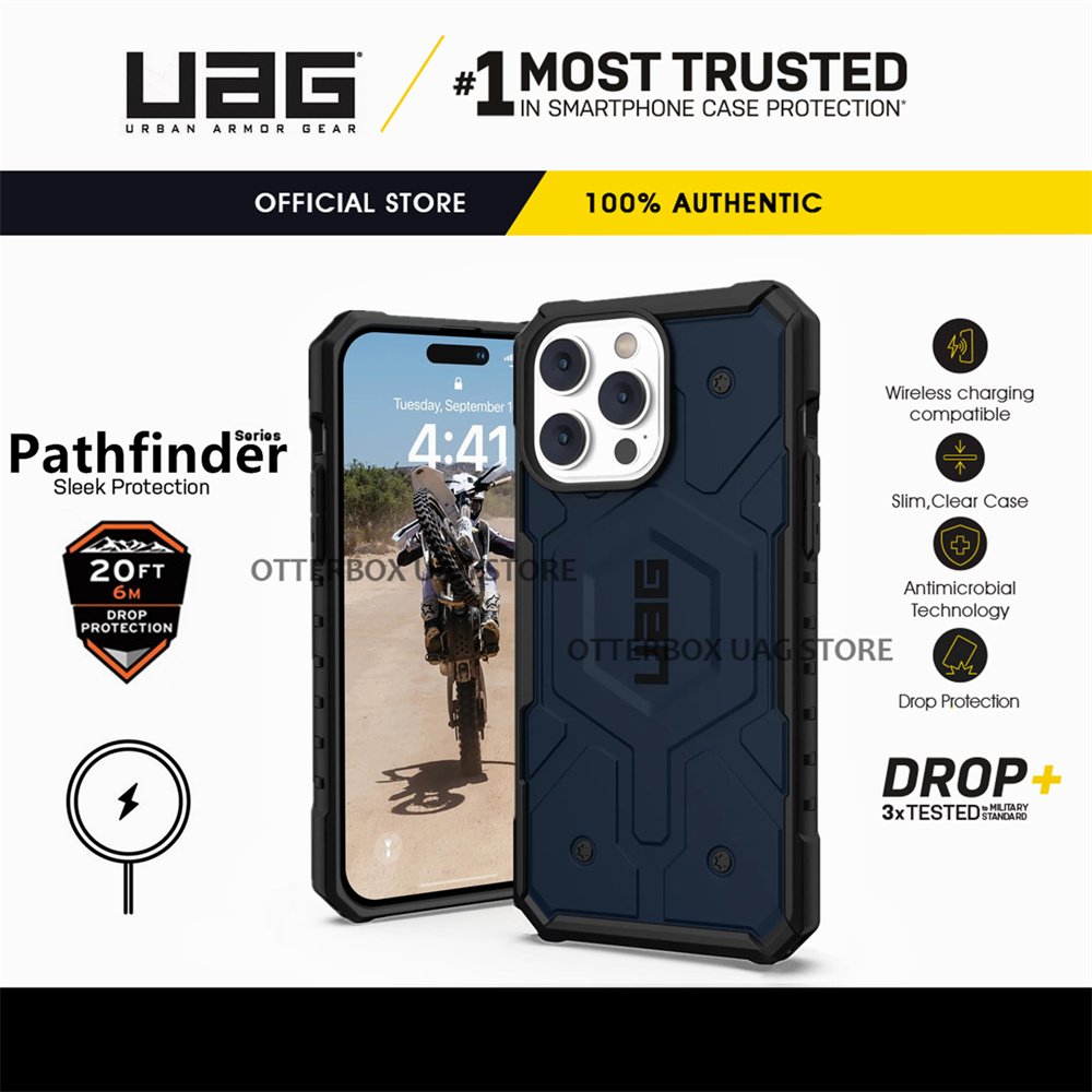 Ốp lưng UAG Pathfinder with MagSafe Cho iPhone 14 Pro Max / 14 Pro / 14 Plus / 14 / 13 12 Pro Max / 