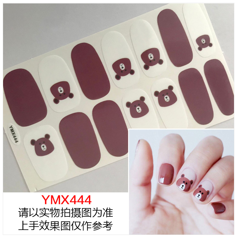 Móng tay giả 3D/Cute/đẹp/hàn quốc / sticker/ giả /trang trí móng / Nail dán / móng dán mẫu mới nhất