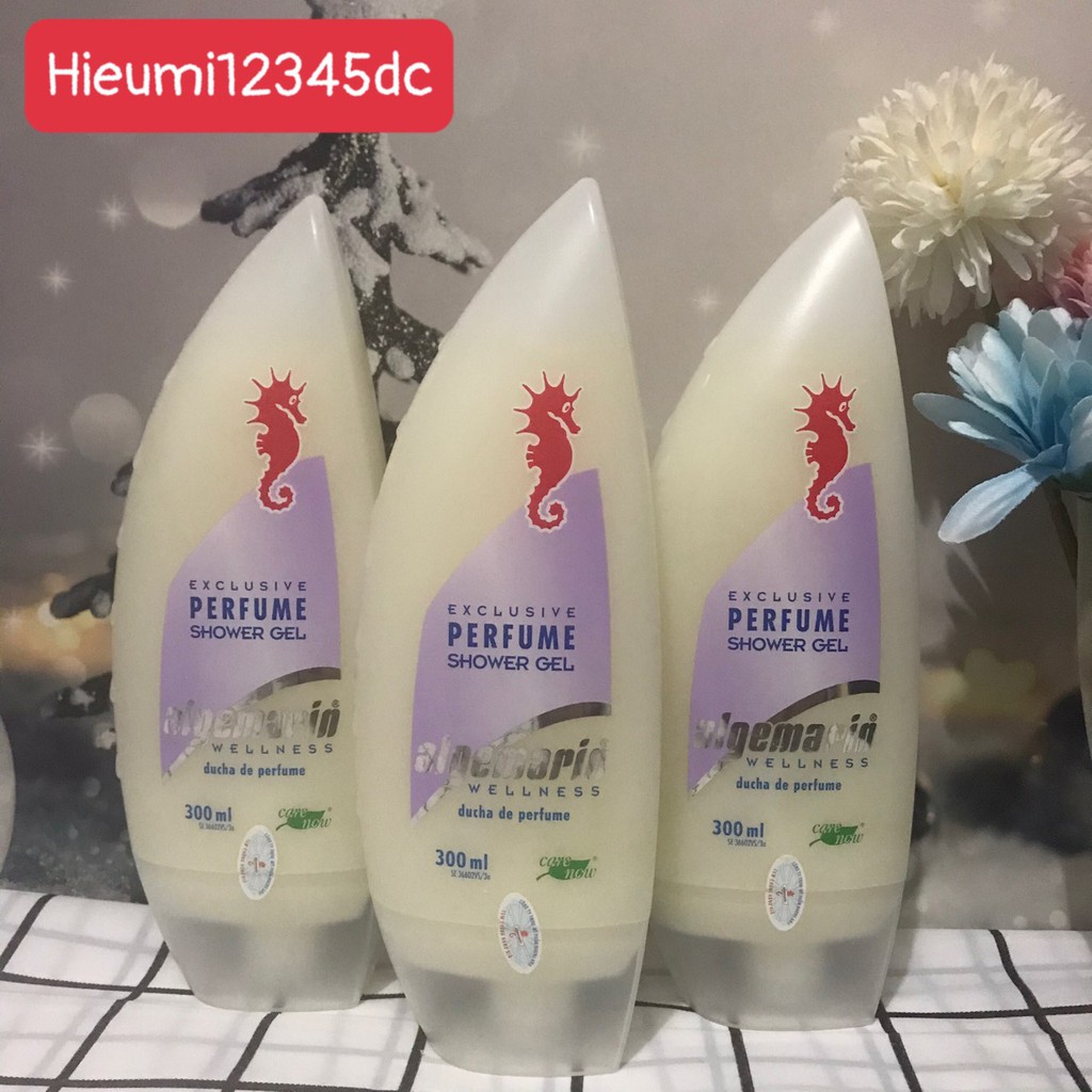 Sữa Tắm Cá Ngựa Hương Nước Hoa Lưu Đến 12H 300Ml