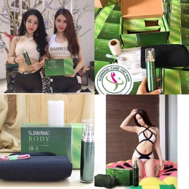 Bộ Quấn Tan Mỡ Bụng Đùi Slimmingbody Sb - Ii