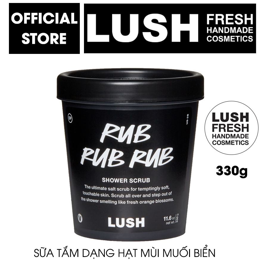 Sữa Tắm Có Hạt Scrub Lush - Rub Rub Rub Shower Scrub