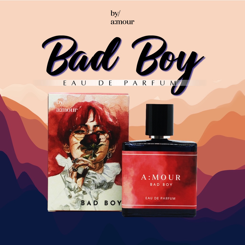 [Amour Bad boy] Nước Hoa Nam Amour Nguyên Liệu Nhập Pháp Hương Thơm Quyến Rũ Sang Trọng 30ml - Dạng Xịt