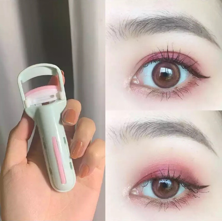 Kẹp Uốn Cong Mi 3D Bằng Nhựa Đầu Vuông Chuyên Dụng Makeup