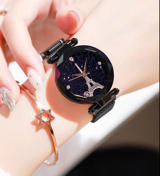 Đồng hồ nam châm nữ Madeline M034 mặt tháp tuyệt đẹp kiểu mới thời trang phong cách Hàn Quốc - mixline