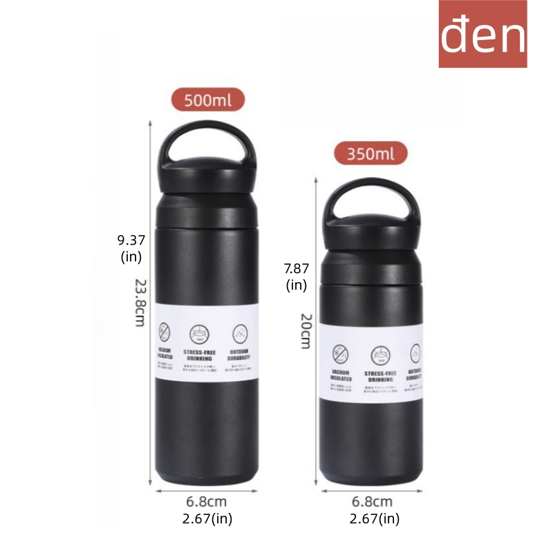 Cốc Giữ Nhiệt Di động Bình Giữ Nhiệt Mini 300ml Có Nắp Cốc Nước Inox Nhật Bản Cốc Giữ Nhiệt Highland