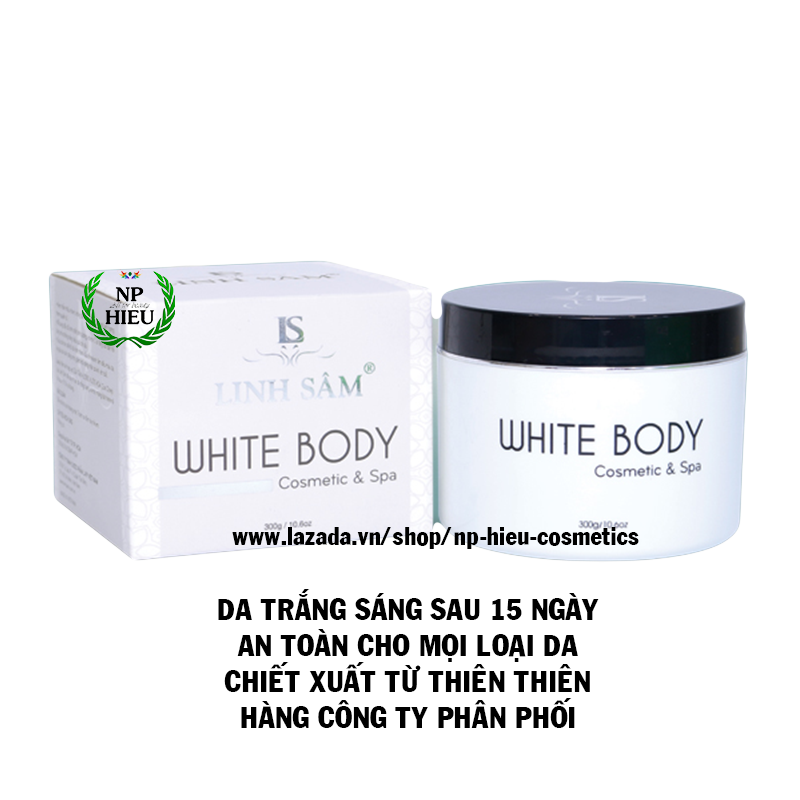 Kem Trắng Da Body Linh Sâm 300Gram