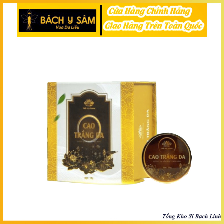 Cao Trắng Bách Y Sâm TRẮNG DA TỨC THÌ hộp 10gr (Cao Trắng Da Bạch Linh)