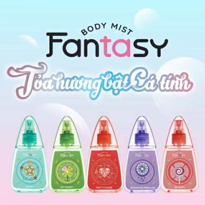 [HCM]FANTASY_ NƯỚC HOA TOÀN THÂN CHO TUỔI TÊN 100ML.
